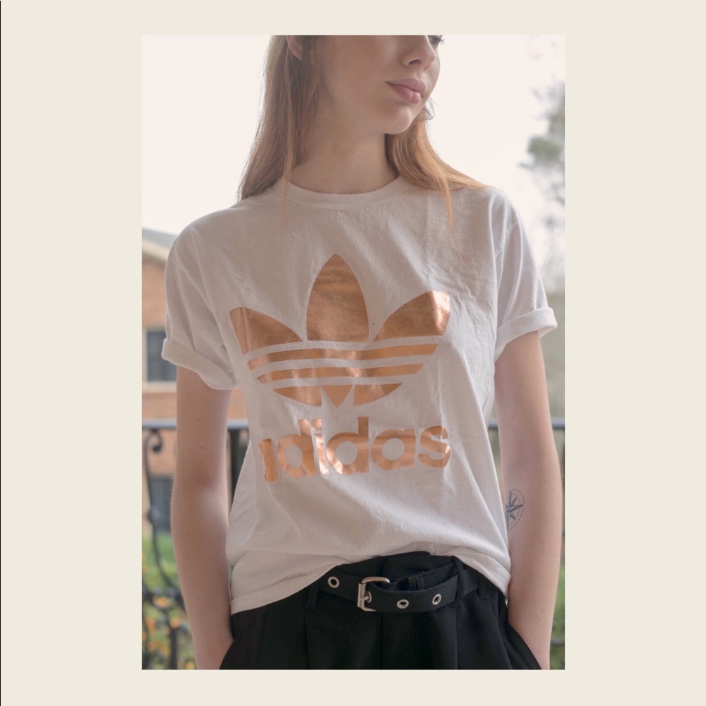 Adidas Metallic T Shirt